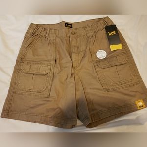 Men's Lee® Side Elastic 7.5" Cargo Short - Bronze
